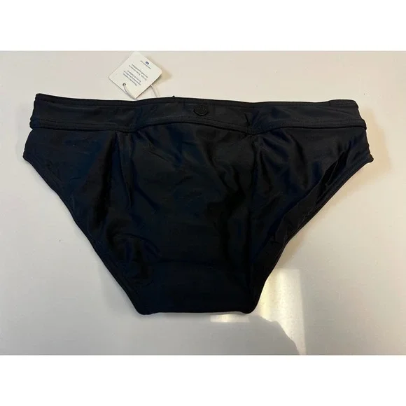 Prana Ramba Bottom Womens Swimsuit Bikini Bottoms Black Sz S Recycled NWT‎ - Picture 7 of 11